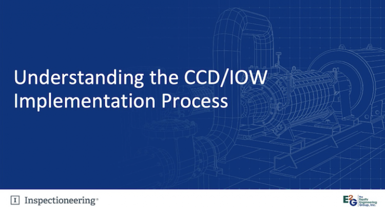 了解CCD/IOW实施过程